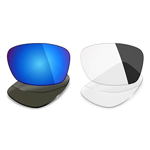 Mryok 2 Pair Polarized Replacement Lenses for Oakley Hijinx Sunglass - Options