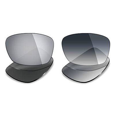 Mryok 2 Pair Polarized Replacement Lenses for Oakley Hijinx Sunglass - Options