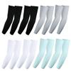 The Elixir 8 Pairs of Unisex Arm Sleeves UV Protection Athletic Compression Cooling Arm Sleeves view 1