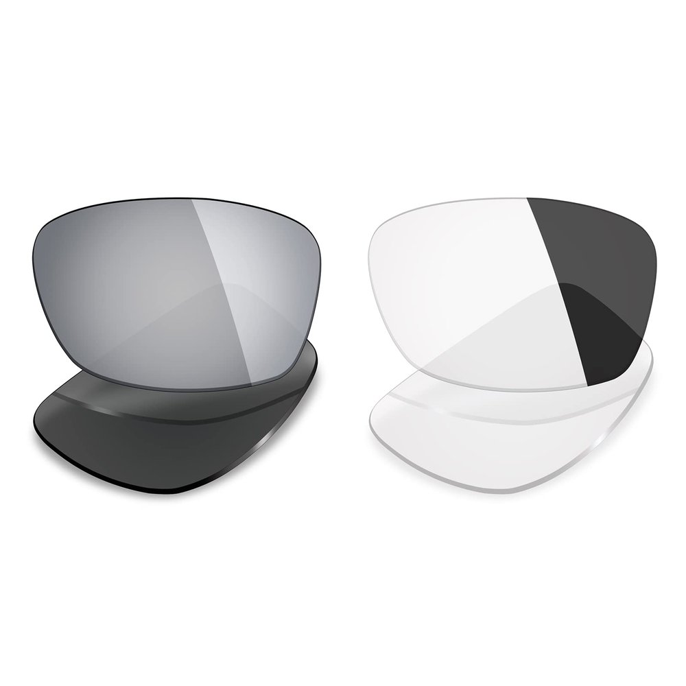 Mryok 2 Pair Polarized Replacement Lenses for Oakley Hijinx Sunglass - Options