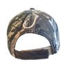 Artisan Owl Shut Up and Fish! Embroidered Fishing Cap - Adjustable Hook and Loop Closure (Camo) view 3
