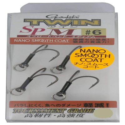 Gamakatsu TGW Twin SP-M NSC Treble Hook, Rose, Rose