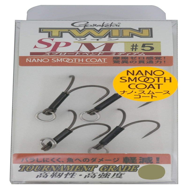 Gamakatsu TGW Twin SP-M NSC Treble Hook, Rose, Rose