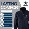 Dunbrooke NFL Dallas Cowboys Womens Ladies Sonoma Softshell Jacket, Navy, Small view 3