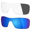 Mryok 2 Pair Polarized Replacement Lenses for Oakley Turbine Rotor Sunglass - Options view 1