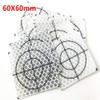 New 20PCS Reflector Sheet 60 x 60mm Reflective Tape Target view 2