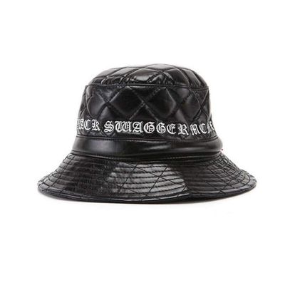 Bucket Hat Original Clean Up Sun Protection Outdoor Classic Hat CACA0178 (Blacksilver)