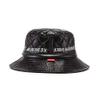 Bucket Hat Original Clean Up Sun Protection Outdoor Classic Hat CACA0178 (Blacksilver) view 3