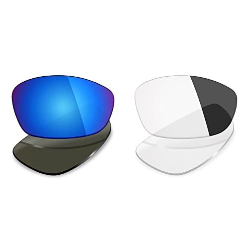 Mryok 2 Pair Polarized Replacement Lenses for Oakley Straight Jacket 2007 Sunglass - Options