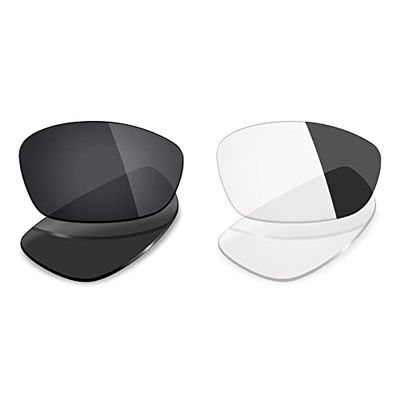 Mryok 2 Pair Polarized Replacement Lenses for Oakley Straight Jacket 2007 Sunglass - Options