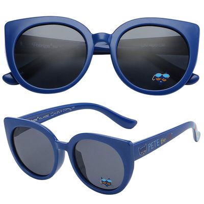 PolarSpex Toddler Sunglasses  Polarized UV Protection Cat Eye Sunglasses with Unbreakable Frame for Girls Age 2-8