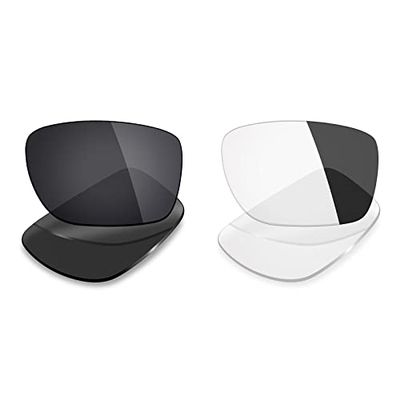 Mryok 2 Pair Polarized Replacement Lenses for Oakley Turbine Sunglass - Options