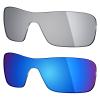 Mryok 2 Pair Polarized Replacement Lenses for Oakley Turbine Rotor Sunglass - Options view 1