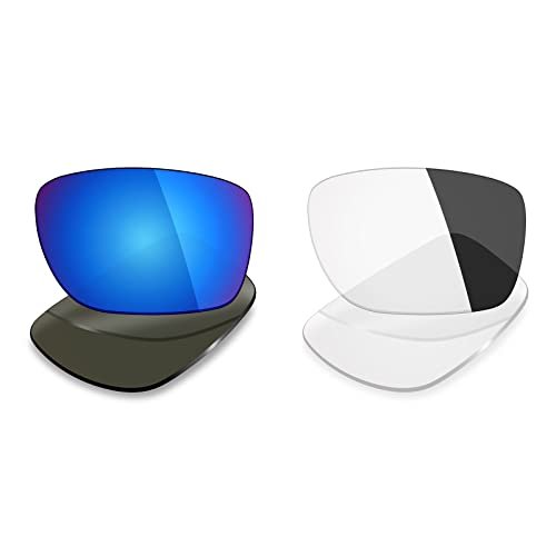 Mryok 2 Pair Polarized Replacement Lenses for Oakley Turbine Sunglass - Options