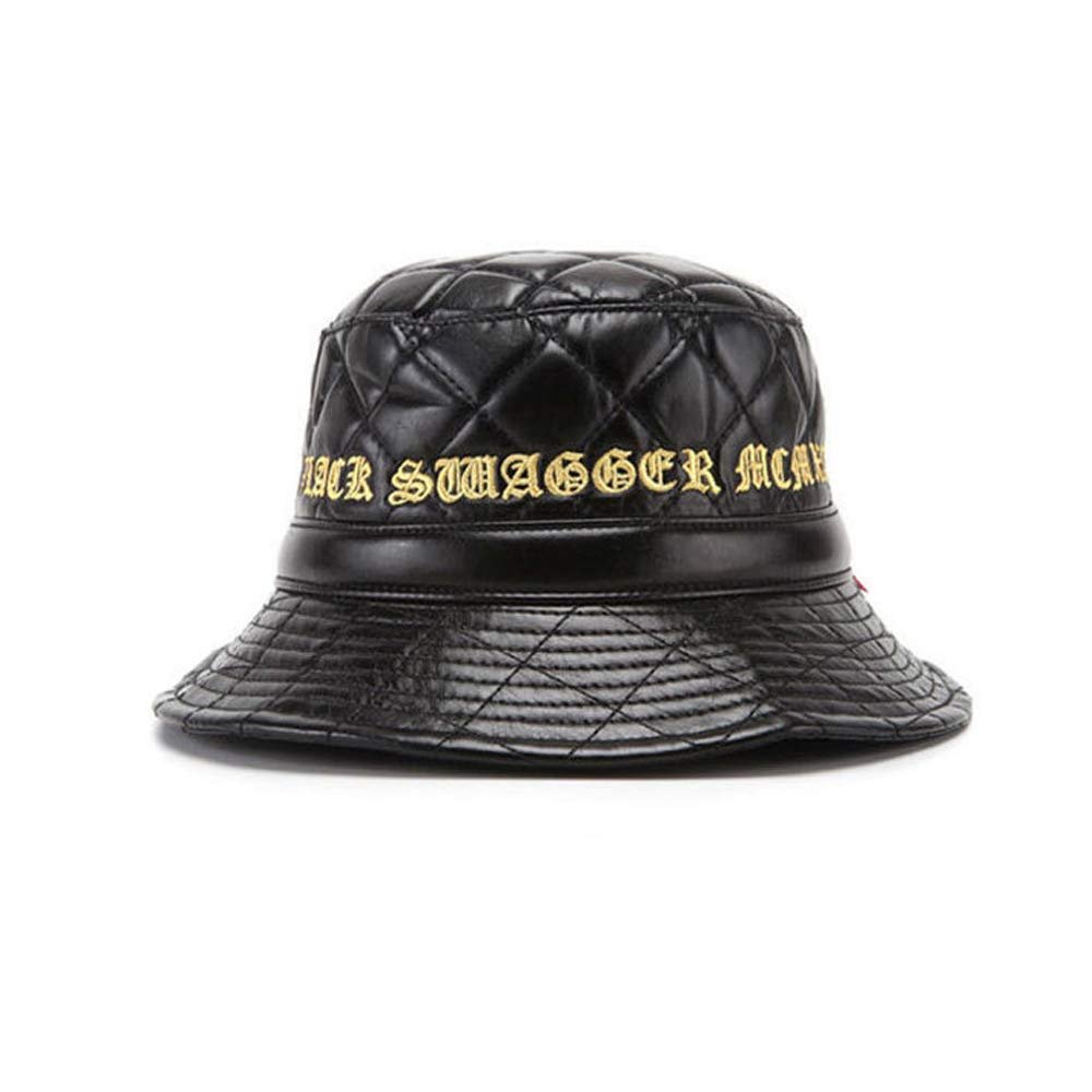 Bucket Hat Original Clean Up Sun Protection Outdoor Classic Hat CACA0178 (BlackGold)