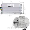 ZXTDR 48V 1800W Brushless Motor & Controller & Throttle Grip & Accelerator Pedal Set for Electric Scooter Go Kart Bicycle e-Bike Tricycle Moped view 2