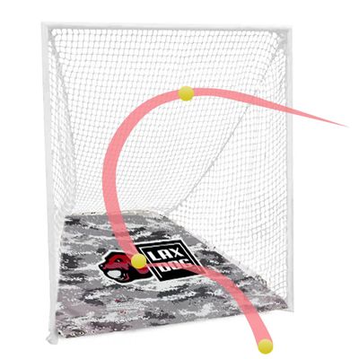 Goal Sports Innovation Lax Pup, Lacrosse Goal Ball Return Insert, Durable PVC Mesh in-Goal Lacrosse Rebounder, Easy-to-Install Lacrosse Net Ball Return Insert for Lacrosse, 4ft x 4ft