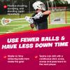 Goal Sports Innovation Lax Pup, Lacrosse Goal Ball Return Insert, Durable PVC Mesh in-Goal Lacrosse Rebounder, Easy-to-Install Lacrosse Net Ball Return Insert for Lacrosse, 4ft x 4ft view 3