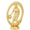 Crown Awards Basketball Trophies with Custom Engraving, 7.25" Personalized Girls Basketball Championship Trophy On Deluxe Round Base 10 Pack Prime view 2