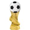 Crown Awards Bulk Soccer Trophies with Custom Engraving, 7.25" Personalized Kids Soccer Ball Trophy On Deluxe Round Base 10 Pack view 2