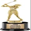 Crown Awards Golf Trophies with Custom Engraving, 7.25" Personalized Female Golfer Trophy On Deluxe Round Base 10 Pack view 1