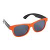 Fun Express - Orange & Black TwO-Tone Sunglasses 1 pc - Apparel Accessories - Eyewear - Sunglasses - 1 Piece view 1