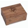 M. LA HART Texas A&M University Solid Walnut Desk Box view 1