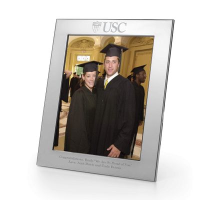 M. LA HART University of Southern California Polished Pewter 8x10 Picture Frame