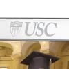 M. LA HART University of Southern California Polished Pewter 8x10 Picture Frame view 2