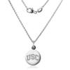 M. LA HART University of Southern California Necklace with Charm in Sterling Silver view 2
