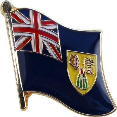 MWS Turks Caicos Country Flag Bike Motorcycle Hat Cap Bags Jacket Unisex Beautiful Enamel pin Premium Lapel Pin