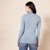 Amazon Essentials Women's Classic-Fit Lightweight Long-Sleeve Turtleneck Sweater (Available in Plus Size), Indigo Blue Heather, X-Large view 3