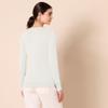 Amazon Essentials Women's Regular-Fit Lightweight Long-Sleeve V-Neck Sweater (Available in Plus Size), Ivory, 2X view 3