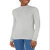 Amazon Essentials Women's Lightweight Mockneck Sweater (Available in Plus Size), Light Grey Heather, XX-Large view 1