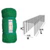 Elk Power Nylon Material with Roof Covered 50X12X15 Foot Practice Cricket Net view 1