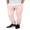 AIRNINE Men's Premium Twill Drop Crotch Jogger Pants S-5XL (Pink, X-Large) view 1