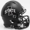 NCAA Iowa State Cyclones Helmet Mini SpeedHelmet Replica Mini Speed Style Satin Black, Team Colors, One Size view 1