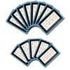 Wristband Interactive Y23 - Football Wristbands - Wrist Coach - QB Wristband - Football Play Wristbands - Playbook Wristband (Light Blue, 5 Pack) view 1