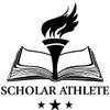 Crown Awards Scholar Athlete Plaques with Custom Engraving, 7x9 Scholar Athlete Floating Plaque Award, Great Personalized Scholar Athlete GiftsPrime view 3