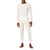 Amazon Essentials Men's Thermal Waffle Knit Long Johns Underwear Set for Cold Weather, White, Medium view 1
