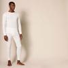 Amazon Essentials Men's Thermal Waffle Knit Long Johns Underwear Set for Cold Weather, White, Medium view 2