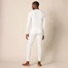 Amazon Essentials Men's Thermal Waffle Knit Long Johns Underwear Set for Cold Weather, White, Medium view 3
