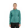 Natural Uniforms Women's Ultra Soft Stretch Zip Up Scrub Jacket (Teal, Small) view 1
