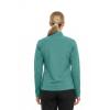 Natural Uniforms Women's Ultra Soft Stretch Zip Up Scrub Jacket (Teal, Small) view 3
