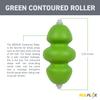 Rolflex Medium Density Foam Roller Accessory Roller - Interchangeable Pro and Second Generation (Blue) Models - Perfect for a Softer Massage. view 2