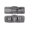 Lancer Tactical 600 Denier Polyester Double Carbine Soft Case Accessory Pouches MOLLE Webbing Secondary Gun Compartment Quick Detach Buckles Inner Storage Backpack Straps (DISRUPTIVE GRAY) view 1