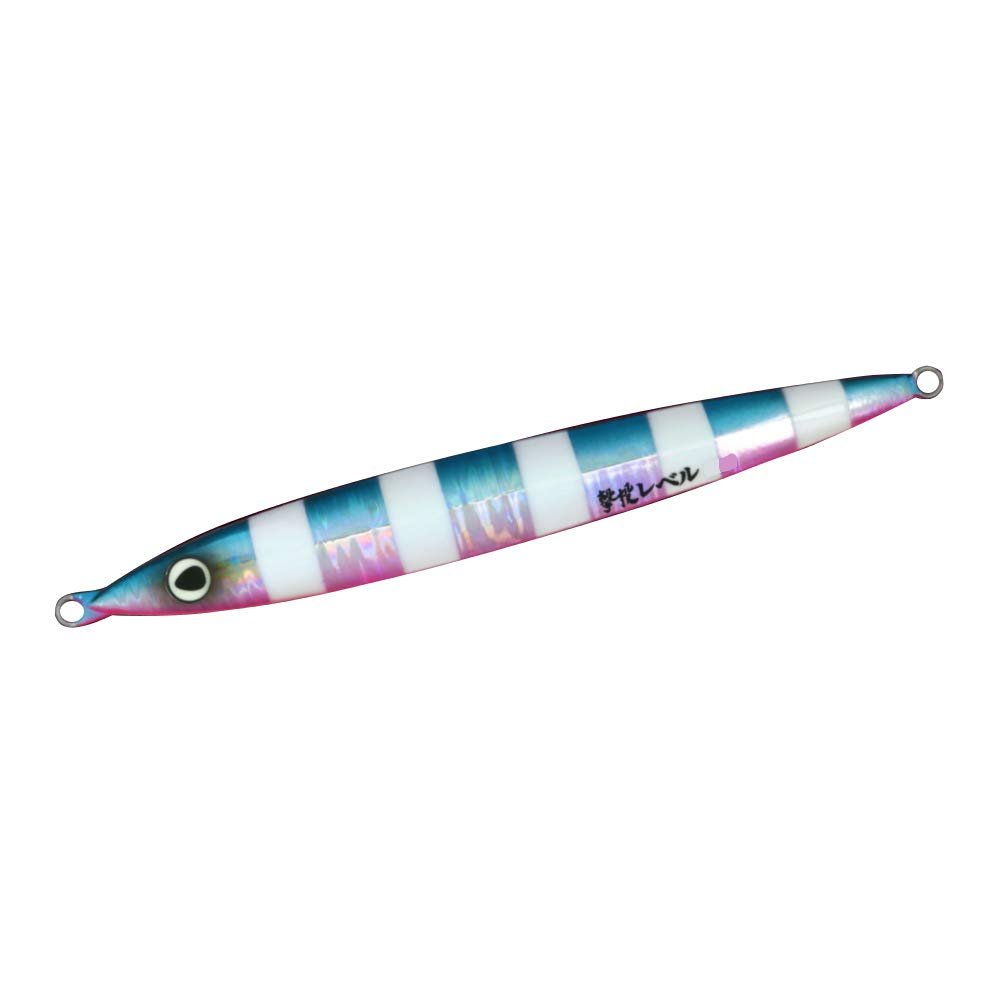 Owner GJL-100 Metal Jig, Throwing Jig Level, 3.5 oz (100 g), #39 Bullpin Zebra No.31874