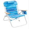 Rio Brands 4-Position Hi-Boy Backpack Beach Chair, Folding Chair for Outdoors, Stripe view 1