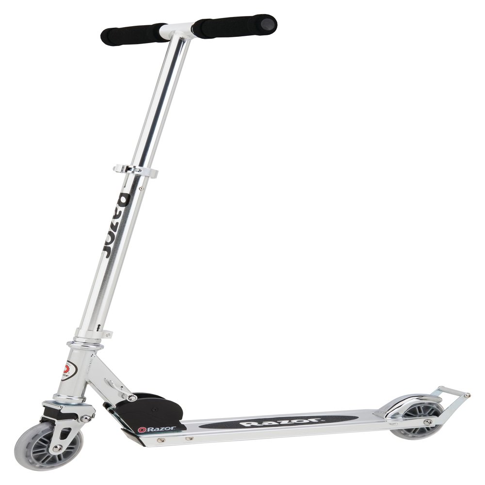 Razor AW Kick Scooter for Kids - Wheelie Bar, Lightweight, Foldable, Aluminum Frame, and Adjustable Handlebars