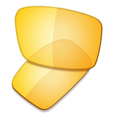 SAUCER Premium Replacement Lenses for Oakley Twitch Sunglasses High Defense - HD Yellow